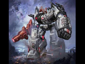 натхненна фігурою Метроплекс із саги про трансформерів із падінням основи Кібертрона 3D Принт Модель