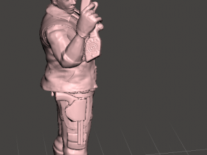 inspired figure of jack tenrec from the game comics and series cadillacs and dinosaurs 3D 打印模型
