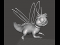 inspired in the pink panther animated series the dragonfly from creazylegs crane and the dragonfly 3D 打印模型