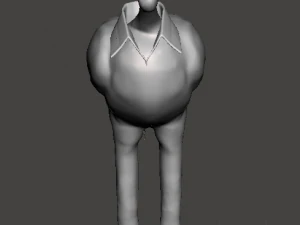 ispirato alla serie animata della pantera rosa, la gru Crazylegs e la libellula Modello di stampa 3D