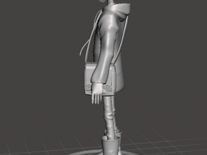 inspired in the book and movie from neil gaiman coraline figure 3D Print Model