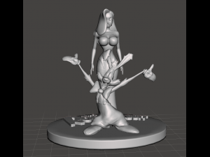 inspired scene from the movie who framed roger rabbit ready for 3d print Modelo de Impressão 3D