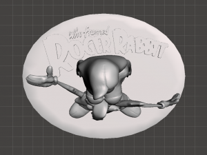 inspired scene from the movie who framed roger rabbit ready for 3d print Modelo de Impressão 3D