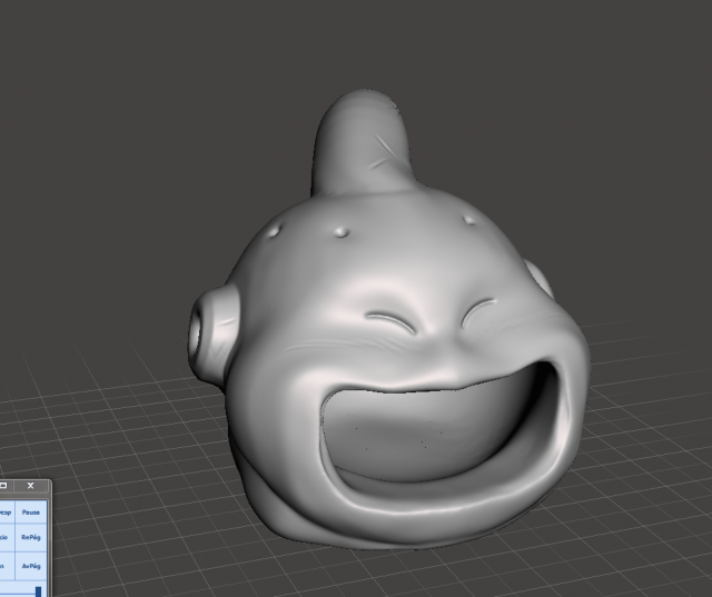 Inspired in dragon ball majin buu halloween candy bowl 3D Принт Модель .c4d .max .obj .3ds .fbx .stl .blend 