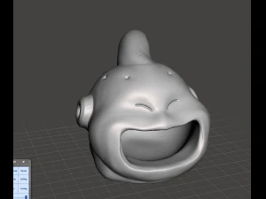 Натхненний мискою для цукерок на Хеллоуїн з цукерницею &laquo;Dragon Ball Majin Buu&raquo;. 3D Принт Модель