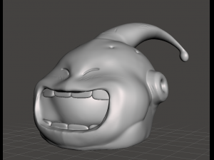 Inspired in dragon ball majin buu halloween candy bowl 3D Принт Модель