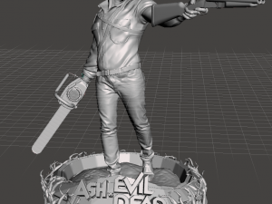 inpired figure from the evil dead saga ash vs evil dead 3D Print Model