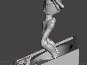 inspired in the 2009 movie district 9 prawn the alien with base ready for 3d print 3D 프린트 모델