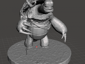 inspired from kung fu panda movies and series the master oogway ready for 3d print 3D Print Model
