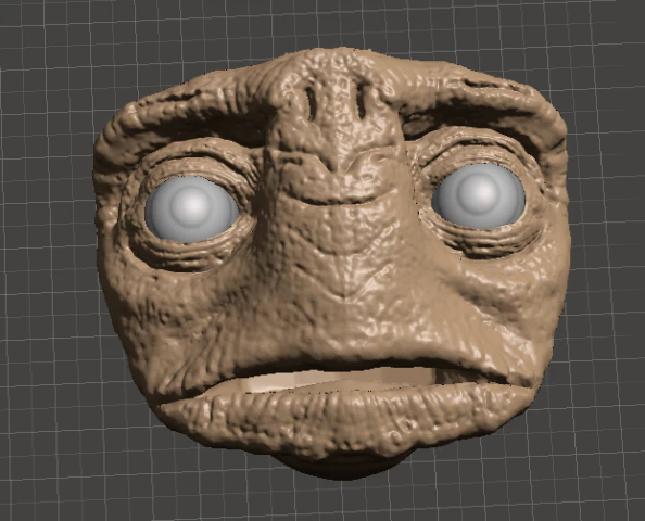 Inspirado no filme dos anos 80, a história sem fim Morla Modelo de Impressão 3D .c4d .max .obj .3ds .fbx .stl .blend