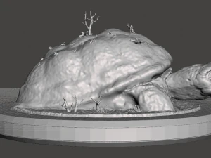 Inspirado no filme dos anos 80, a hist&oacute;ria sem fim Morla Modelo de Impressão 3D