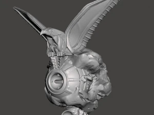 inspired in the silverhawks animated series from the 80s hawkheaven base ready for 3d print 3D Print Model