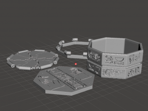 inspired in the mummy movie from 1999 the hamunaptra key version 2 3D Принт Модель