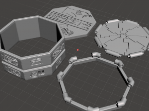 inspired in the mummy movie from 1999 the hamunaptra key version 2 3D Принт Модель