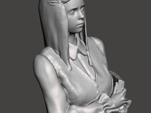 inspired in the 1986 labyrinth movie from jim henson sarah figure with base jennifer connely 3D 프린트 모델