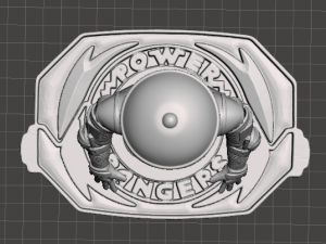 inspired in the mighty morphin power rangers series from the 90s the alpha 5 robot Modelo de impresión 3D