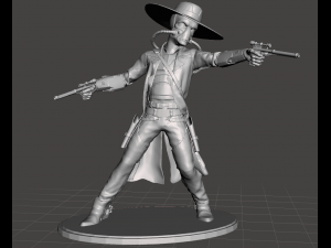 inspired in the new star wars series the book of boba fett cad bane 3D Print Model