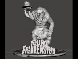 INSPIRED IN THE MOVIE YOUNG FRANKENSTEIN FROM MEL BROOKS IGOR Model Cetak 3D