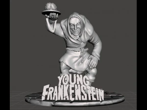 НАТХНЕНИЙ ФІЛЬМОМОЛОДИЙ ФРАНКЕНШТЕЙН ВІД МЕЛ БРУКС ІГОР 3D Принт Модель