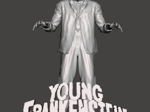 INSPIRADO NO FILME O JOVEM FRANKENSTEIN DE MEL BROOKS A CRIATURA Modelo de Impressão 3D
