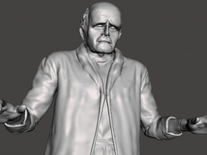 INSPIRED IN THE MOVIE YOUNG FRANKENSTEIN FROM MEL BROOKS THE CREATURE Model Cetak 3D