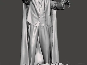 НАТХНЕНИЙ ФІЛЬМОМ &laquo;ДРАКУЛА МЕРТВИЙ І ЛЮБОВ ЦЕ&raquo; ВІД МЕЛ БРУКС ГРАФ ДРАКУЛА ЛЕСЛІ НІЛЬСЕН 3D Принт Модель