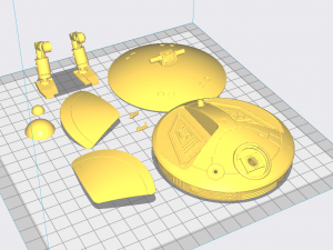 INSPIRED IN THE NEW STAR WARS SERIES OBI WAN KENOBI LOLA THE PRINCESS LEIA ROBOT 3D-printmodel