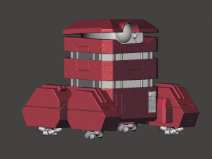 INSPIRED IN THE NEW STAR WARS SERIES ANDOR B2EMO DROID FIGURE 3D प्रिंट मॉडल