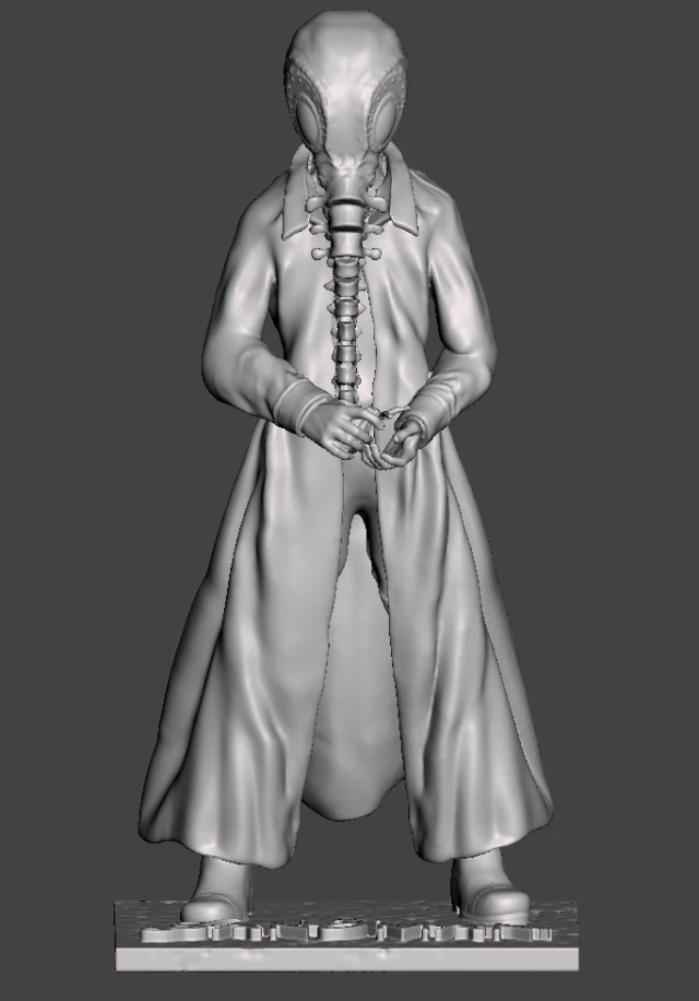 ВДОХНОВЛЕН НОВОЙ СЕРИЕЙ Песочного Человека ОТ Нила Геймана. Лорд Морфеус. Фигура 2, версии. 3D Принт Модель .c4d .max .obj .3ds .fbx .stl .blend