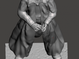 INSPIRED IN THE NEW SERIES THE SANDMAN FROM NEIL GAIMAN LORD MORPHEUS FIGURE 2 VERSIONS 3Dプリントモデル