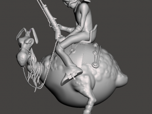 INSPIRED FIGURE FROM THE 1977 WIZARDS MOVIE NECRON99-PEACE 3D Принт Модель