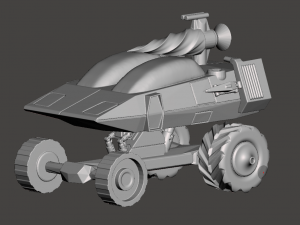 Inspired in the 80s animated series Jayce and the Wheeled Warriors Drill Sergeant 3D 打印模型