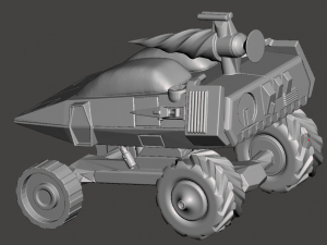 Inspired in the 80s animated series Jayce and the Wheeled Warriors Drill Sergeant 3D 打印模型