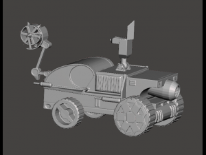 Inspired in the 80s animated series Jayce and the Wheeled Warriors Quickdraw Modelo de impresión 3D