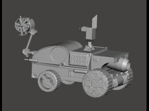 Inspired in the 80s animated series Jayce and the Wheeled Warriors Quickdraw 3D Print Model