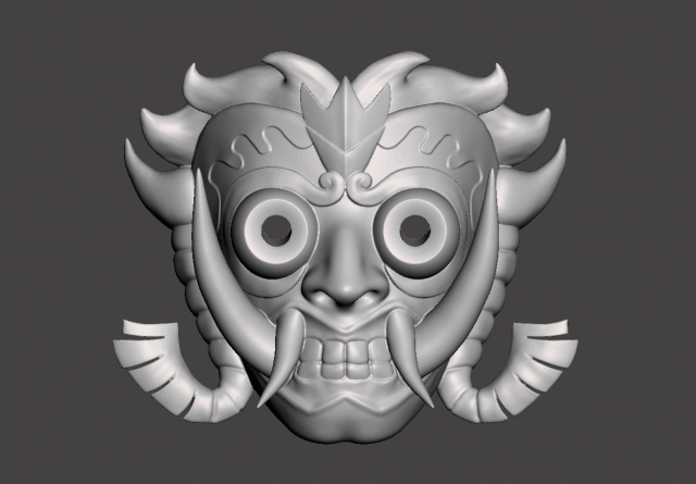 INSPIRED SAINT SEIYA SERIES PHOENIX IKKI MASTER GUILTY MASK READY FOR 3D PRINT Modèles 3D en vedette .c4d .max .obj .3ds .fbx .stl .blend 