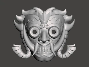 INSPIRASI SAINT SEIYA SERIES PHOENIX IKKI MASTER GUILTY MASK SIAP UNTUK CETAK 3D Model Cetak 3D