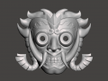 INSPIRED SAINT SEIYA SERIES PHOENIX IKKI MASTER GUILTY MASK READY FOR 3D PRINT 3D Принт Модель