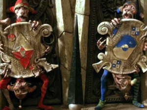 INSPIRED IN THE MOVIE LABYRINTH FROM 1986 BY JIM HENSON THE RIDDLE FOUR GUARDS 3D Print Model