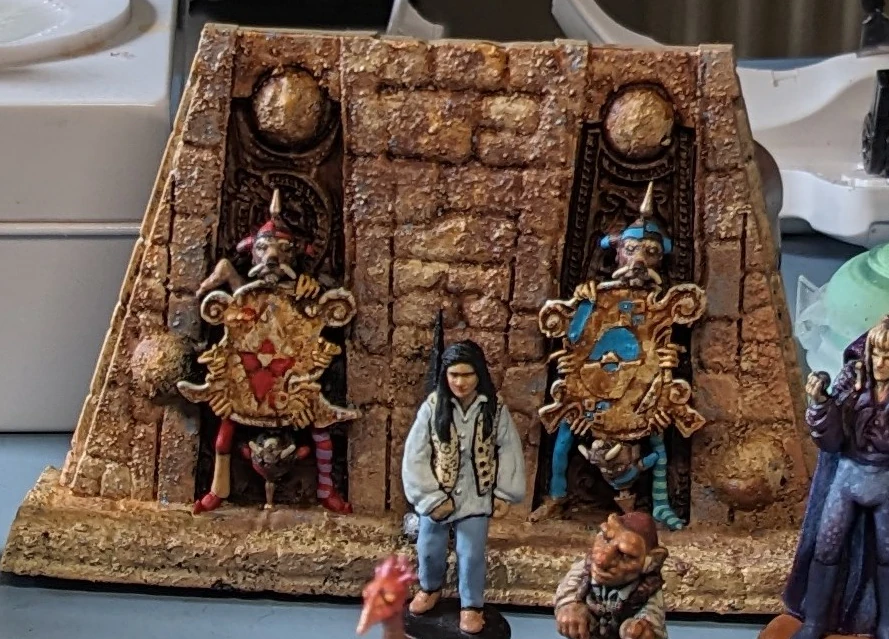 INSPIRED IN THE MOVIE LABYRINTH FROM 1986 BY JIM HENSON THE RIDDLE FOUR GUARDS 3D Print Model .c4d .max .obj .3ds .fbx .stl .blend 