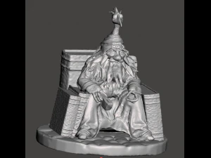 INSPIRADO NO FILME LABIRINTO DE 1986, DE JIM HENSON, O S&Aacute;BIO Modelo de Impressão 3D