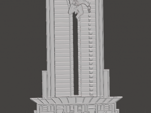INSPIRED IN THE MOVIE DIE HARD THE NAKATOMI PLAZA ADVENT CALENDAR FOR CHRISTMAS 3D Print Model