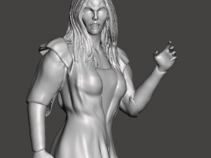 Inspired in the Buffy the vampire Slayer series Drusilla Figure Modelo de Impressão 3D