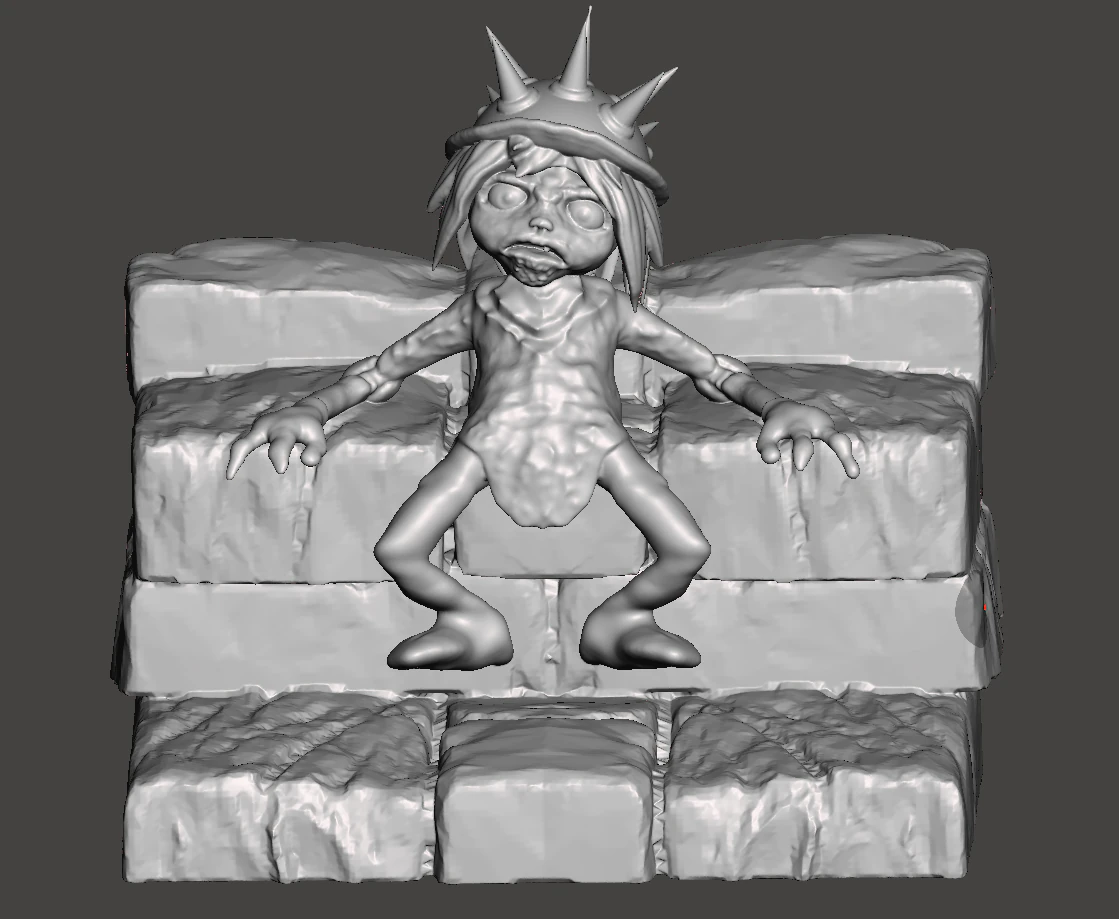 INSPIRADO EN LA PEL&Iacute;CULA LABERINTO DE 1986 DE JIM HENSON EL DUENDE SIRVIENTE DE JARETH Modelo de impresión 3D .c4d .max .obj .3ds .fbx .stl .blend 