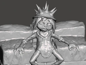 INSPIRADO EN LA PEL&Iacute;CULA LABERINTO DE 1986 DE JIM HENSON EL DUENDE SIRVIENTE DE JARETH Modelo de impresión 3D