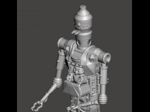 INSPIRED IN STAR WARS THE MANDALOREAN SERIES SEASON 3 IG12 CONTROLED BY GROGU 3D PRINTABLE MODEL 3D Print Model