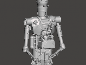 INSPIRED IN STAR WARS THE MANDALOREAN SERIES SEASON 3 IG12 CONTROLED BY GROGU 3D PRINTABLE MODEL 3D 打印模型