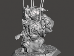 INSPIRED IN THE 1986 MOVIE LABYRINTH THE JUNKLADY GOBLIN 3D-printmodel