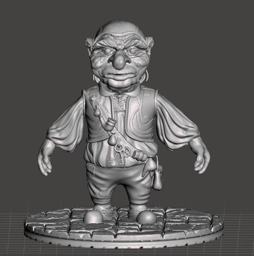 Ejeren Luscious Generelt sagt INSPIRED IN THE 1986 MOVIE LABYRINTH HOGGLE 3D Print Model in Monsters &  Creatures 3DExport