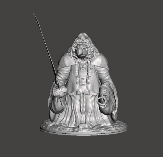 ISPIRATO AL FILM DEL 1982 DARK CRYSTAL CHAMBERLAIN SKEKSIS Modello di stampa 3D .c4d .max .obj .3ds .fbx .stl .blend 